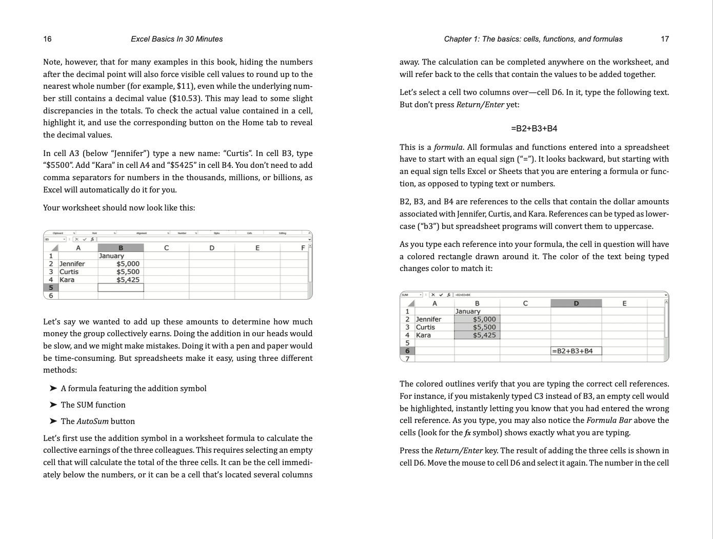 Excel Basics In 30 Minutes: The beginner's guide to Microsoft Excel, Excel Online, and Google Sheets