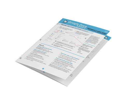 Google Docs Cheat Sheet