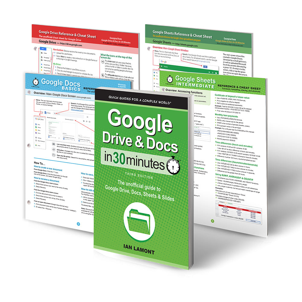 Google Workspace 5-Pack: Drive, Docs, Sheets & More!