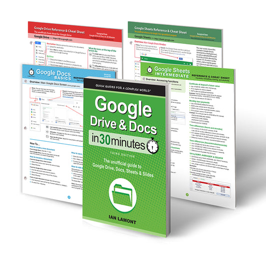 Google Workspace 5-Pack: Drive, Docs, Sheets & More!