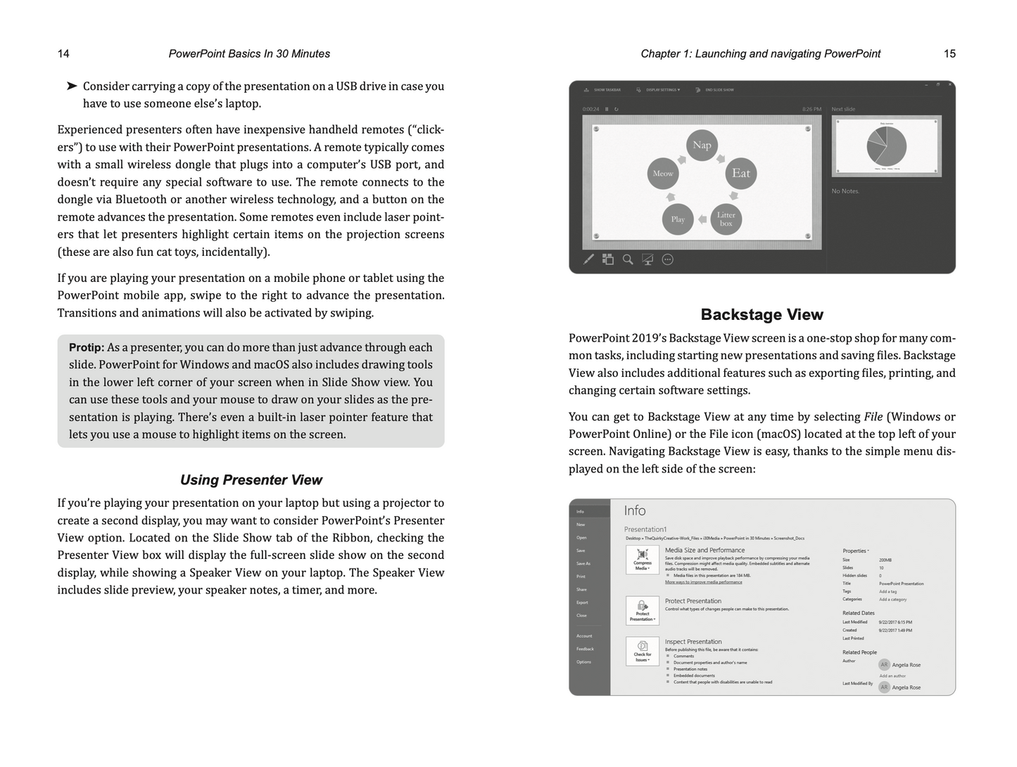 PowerPoint Basics In 30 Minutes: How to make effective PowerPoint presentations using a PC, Mac, PowerPoint Online, or the PowerPoint app